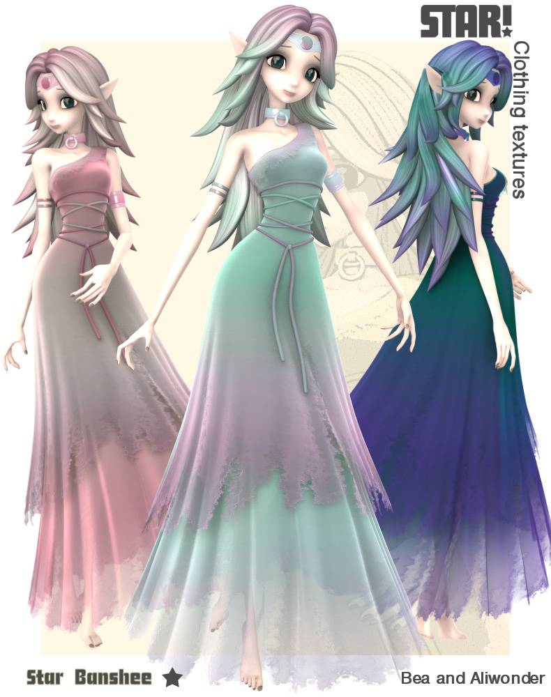 Star! Colours for Banshee for Star! Star! Colours for Banshee for Star! by: , 3D Models by Daz 3D