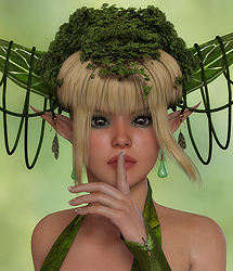 FaerieTies Hair Expansion by: AmaranthShox-DesignRuntimeDNA, 3D Models by Daz 3D