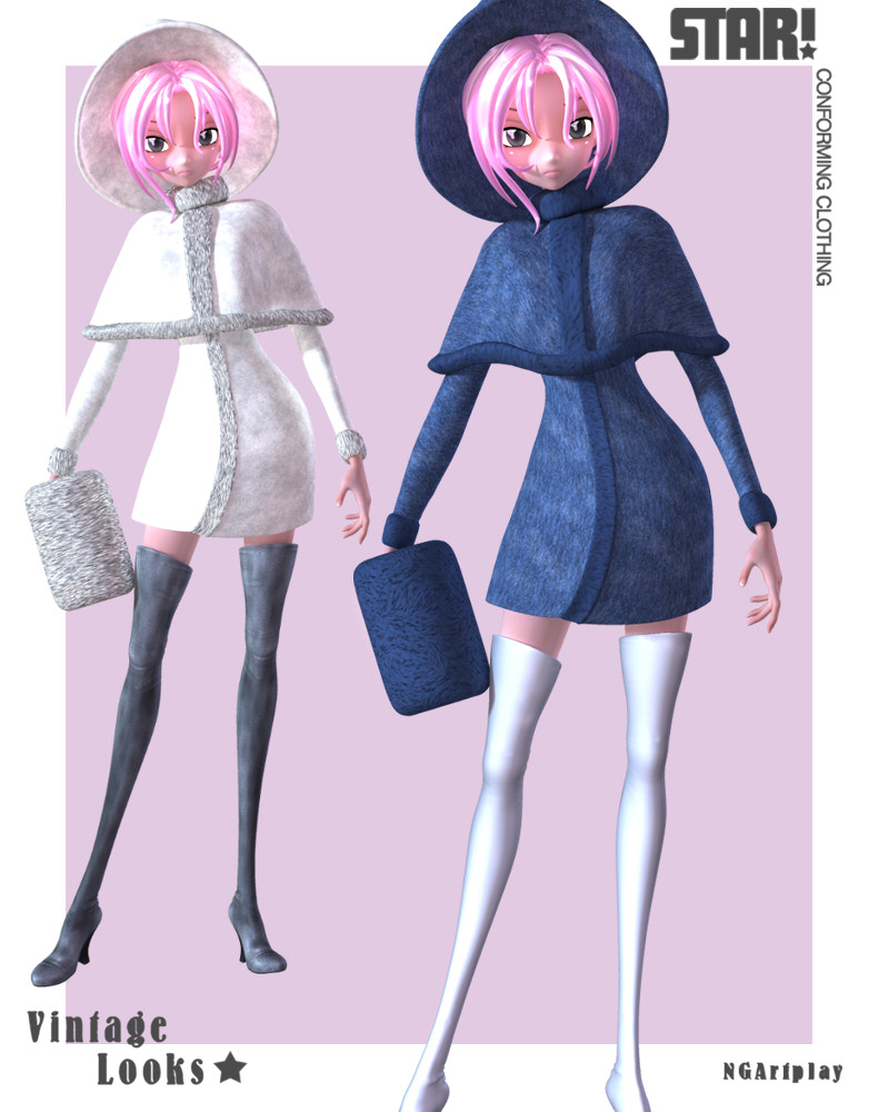 Vintage Looks for Star! Vintage Looks for Star! by: NGartplay, 3D Models by Daz 3D