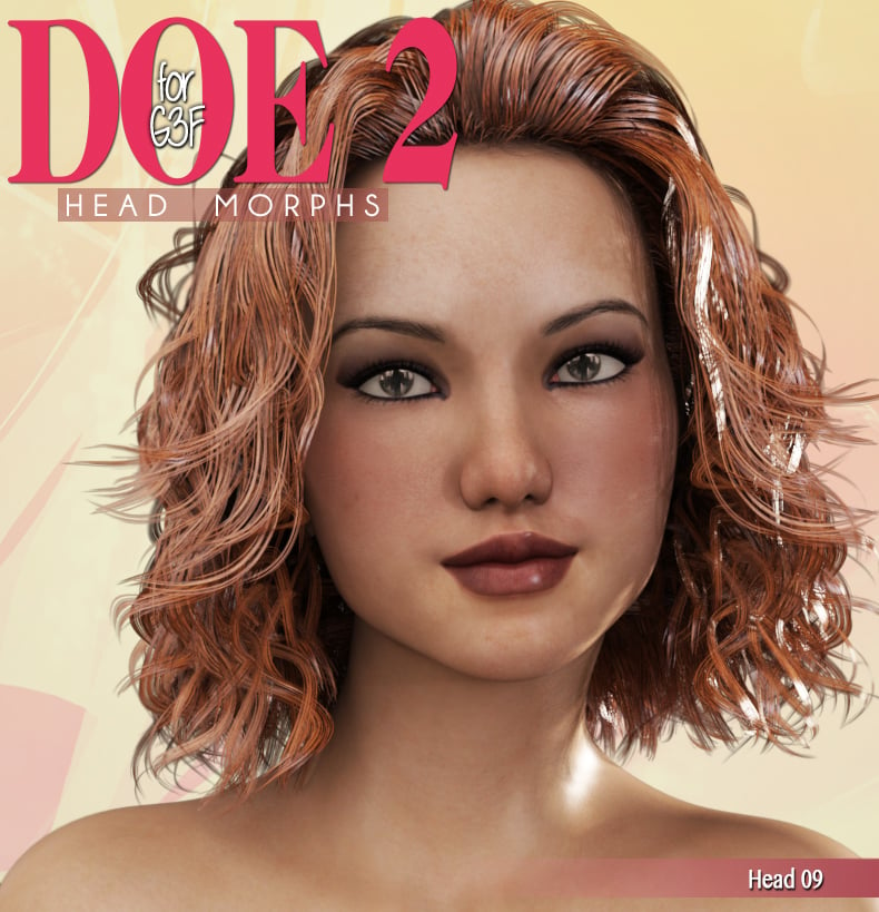 Daughters Of Eve 2 Faces For G3f Daz 3d