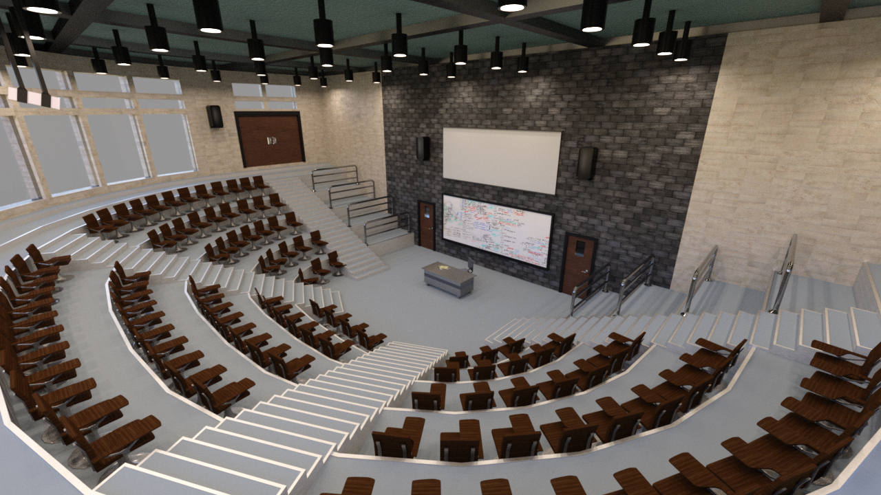 Lecture Hall with Props