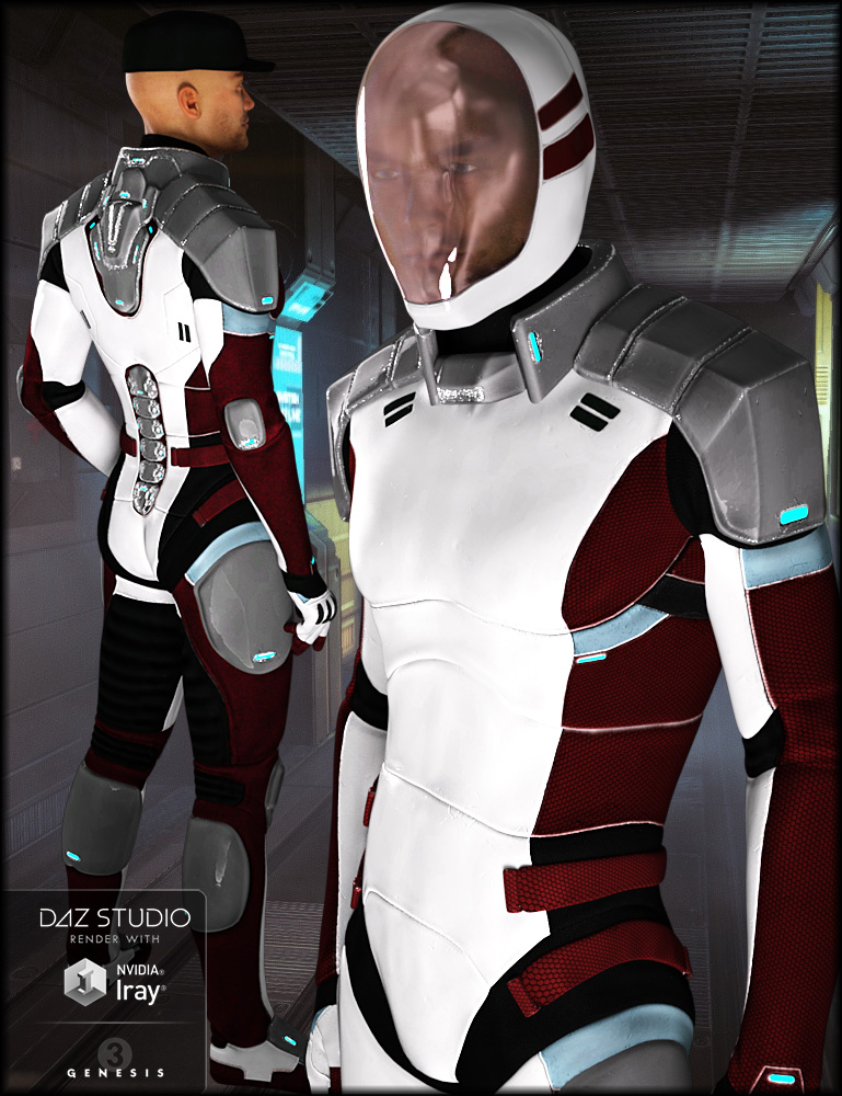 Interstellar Officer Textures Interstellar Officer Textures by: Shox-Design, 3D Models by Daz 3D