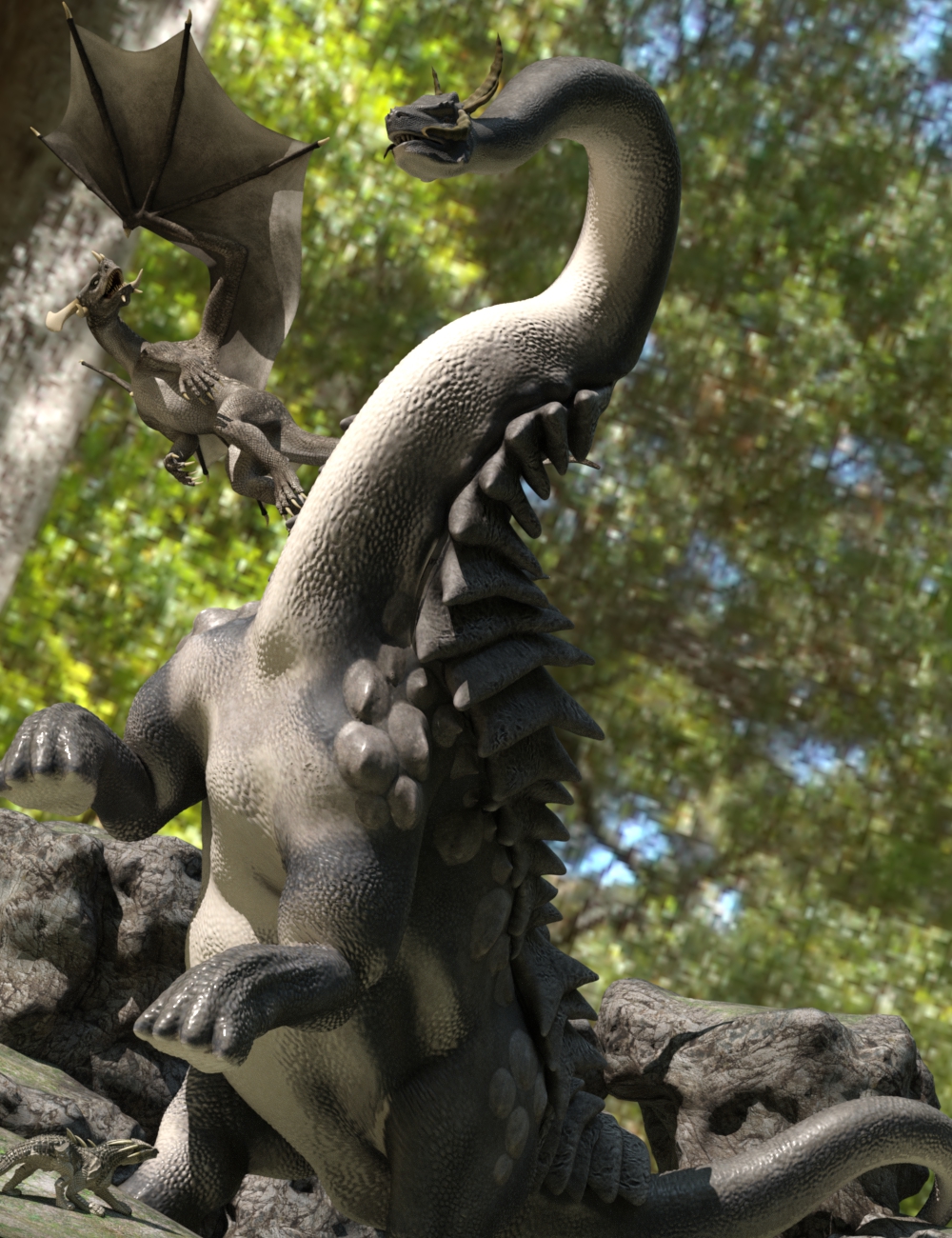 Dracolossus by: Valandar, 3D Models by Daz 3D