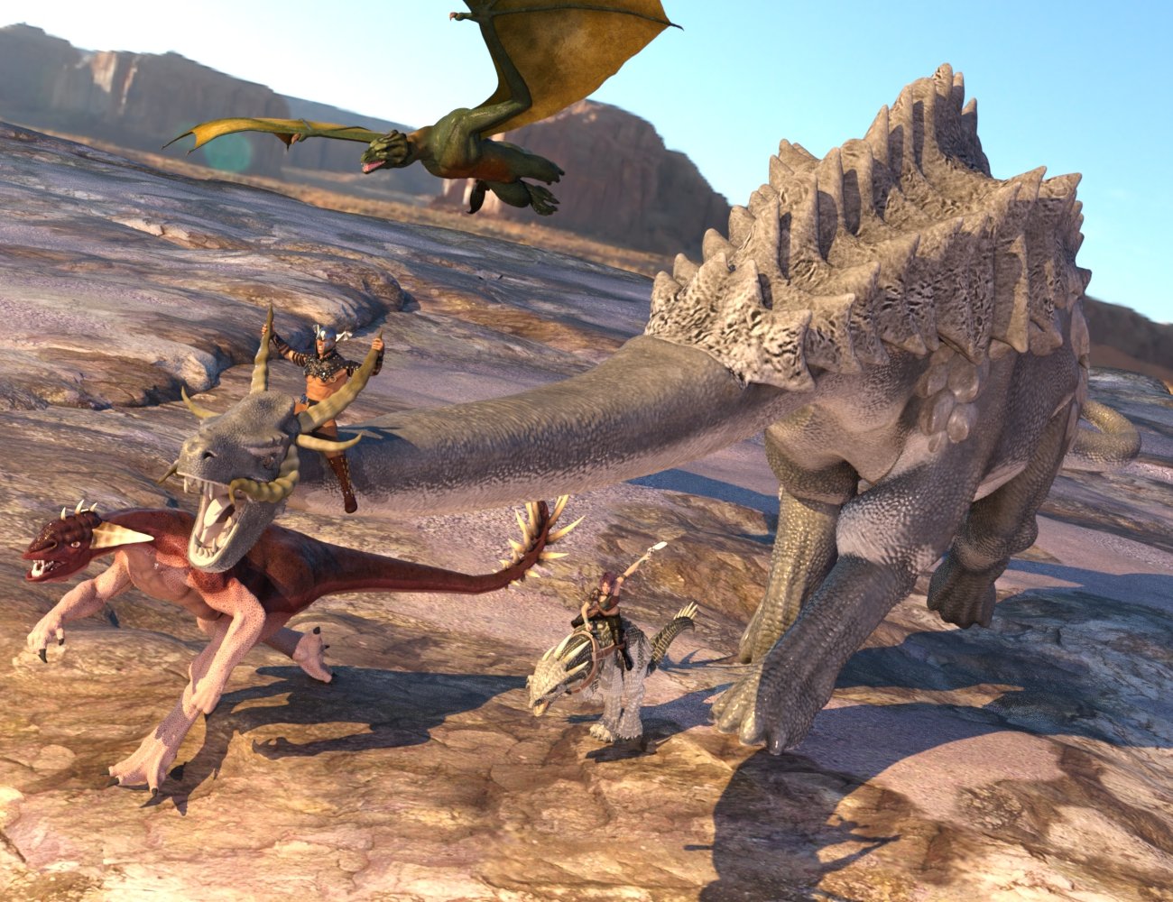 Dracolossus Dracolossus by: Valandar, 3D Models by Daz 3D