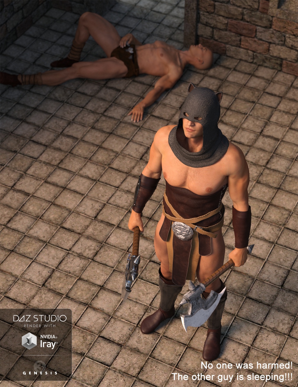AQ Barbarian for Genesis 3 Male(s) AQ Barbarian for Genesis 3 Male(s) by: Aquarius, 3D Models by Daz 3D