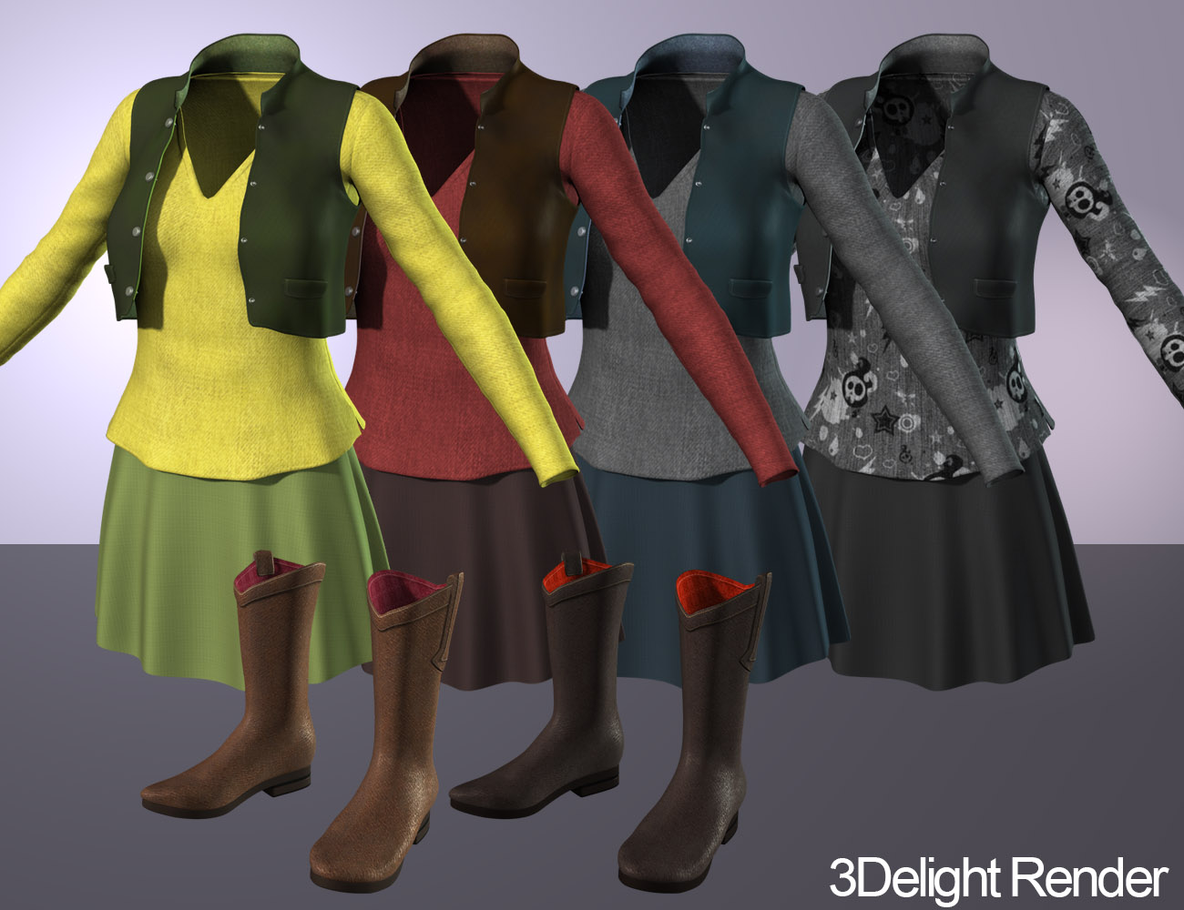 Early Spring for Genesis 3 Female(s) by: tentman, 3D Models by Daz 3D