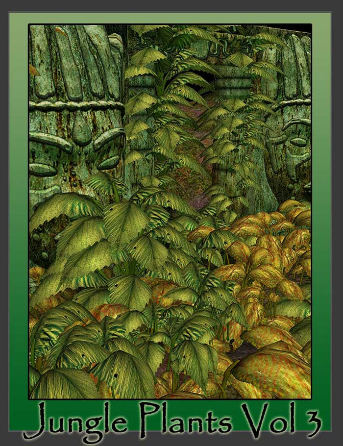 RDNA Jungle Plants Vol 3 by: TravelerRuntimeDNA, 3D Models by Daz 3D
