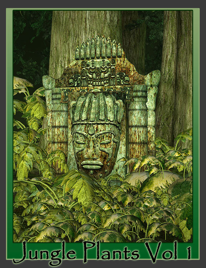RDNA Jungle Plants Vol 1 by: TravelerRuntimeDNA, 3D Models by Daz 3D