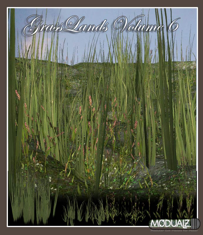 RDNA Grasslands Volume 6 by: RuntimeDNATraveler, 3D Models by Daz 3D