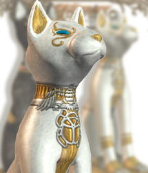 RDNA Egyptine Bast Statues by: RuntimeDNATraveler, 3D Models by Daz 3D