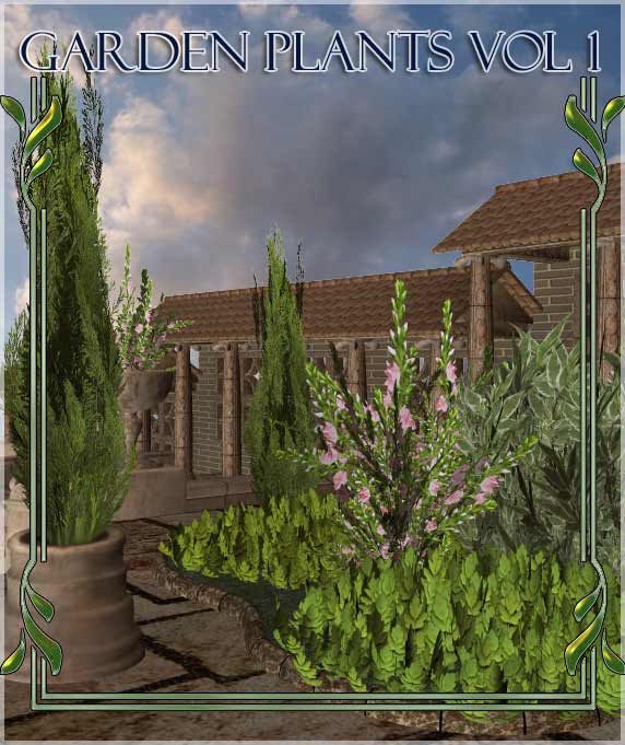 RDNA Garden Plants Vol 1 by: TravelerRuntimeDNA, 3D Models by Daz 3D