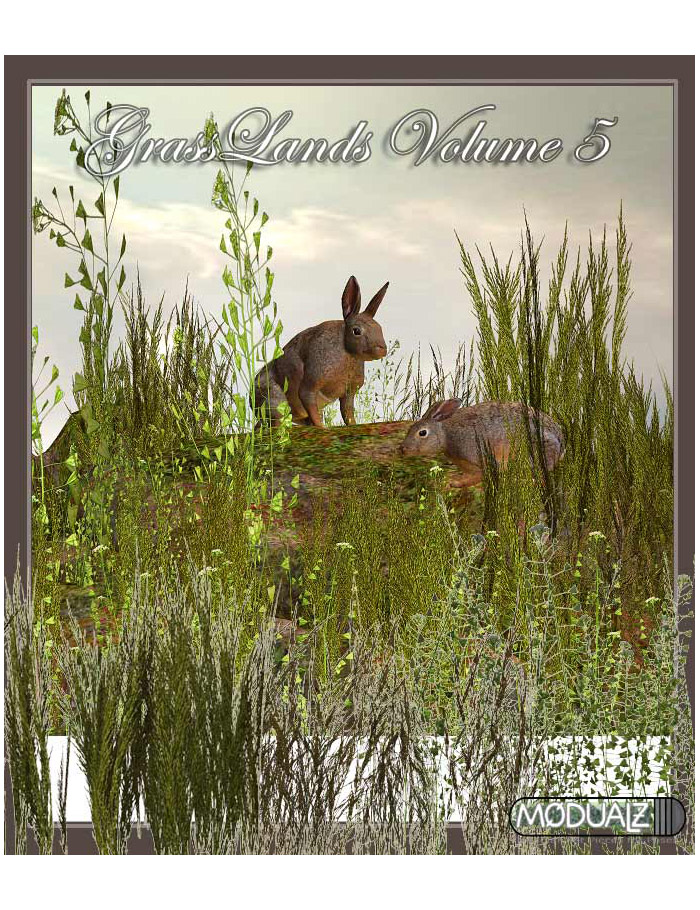 RDNA Grasslands Volume  5 by: RuntimeDNATraveler, 3D Models by Daz 3D