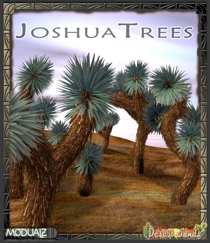 RDNA Joshua Trees by: TravelerRuntimeDNA, 3D Models by Daz 3D
