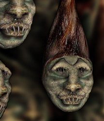 Shrunken Head by: RuntimeDNATraveler, 3D Models by Daz 3D