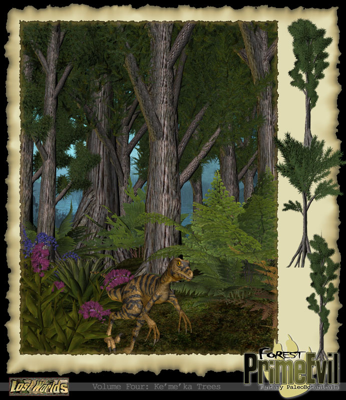 Forest PrimeEvil Vol 1 - 4 Mega Pack by: RuntimeDNATraveler, 3D Models by Daz 3D