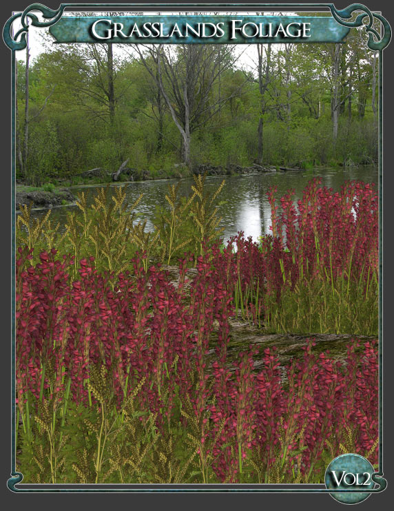 Grasslands Foliage - Volume 2 by: TravelerRuntimeDNA, 3D Models by Daz 3D