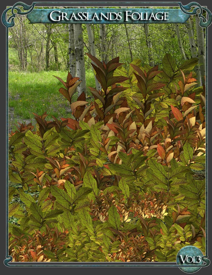 Grasslands Foliage - Volume 3 by: TravelerRuntimeDNA, 3D Models by Daz 3D