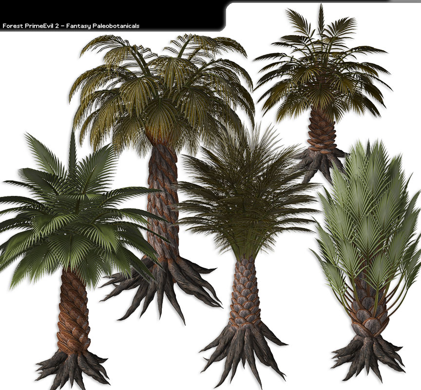 Forest PrimeEvil 2 - Megapack by: RuntimeDNATraveler, 3D Models by Daz 3D