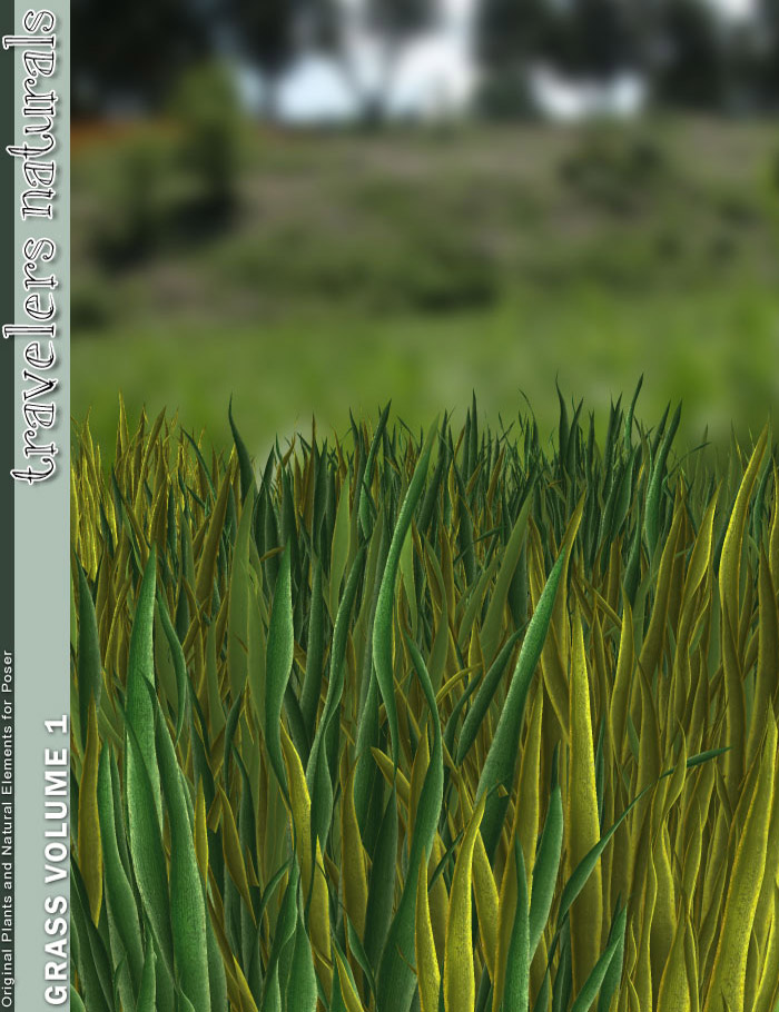 Traveler's Naturals - Grass Vol 1 Traveler's Naturals - Grass Vol 1 by: RuntimeDNATraveler, 3D Models by Daz 3D
