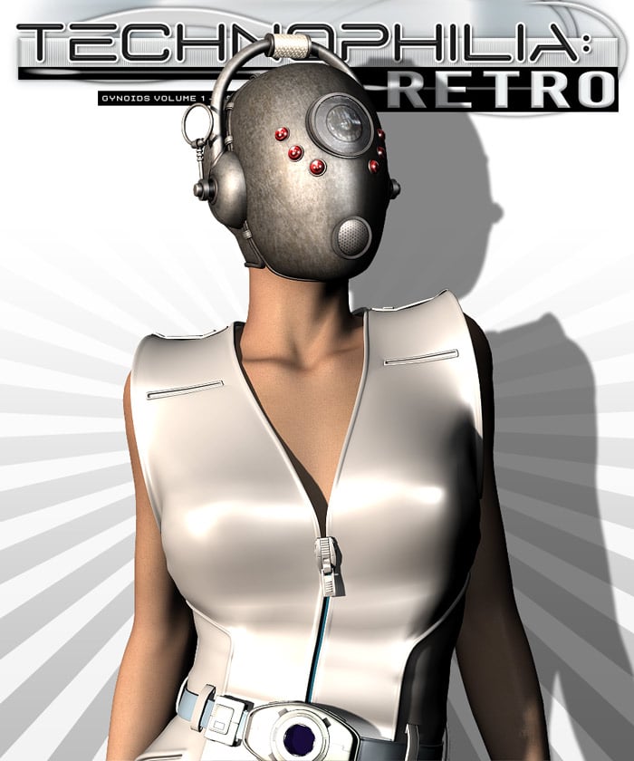 Technophilia Retro - Gynoids V1 - Halon | Daz 3D