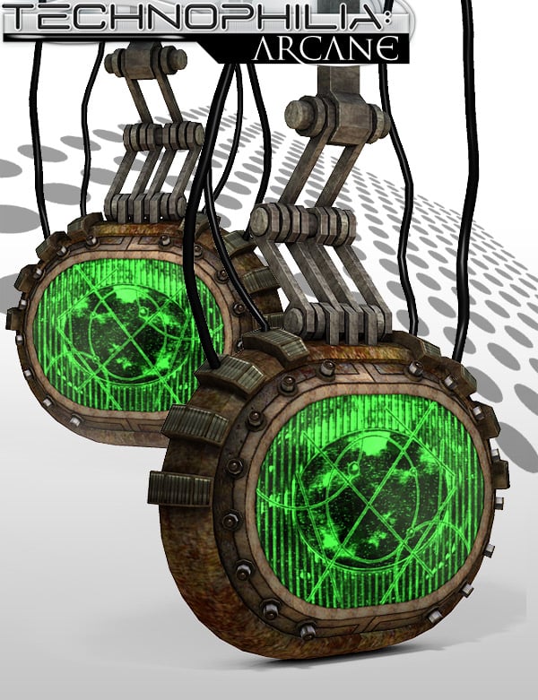 Technophilia Arcane: DistoConflagulator by: RuntimeDNATraveler, 3D Models by Daz 3D