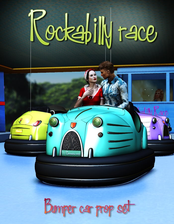 Rockabilly Race by: Anima GeminiRuntimeDNA, 3D Models by Daz 3D