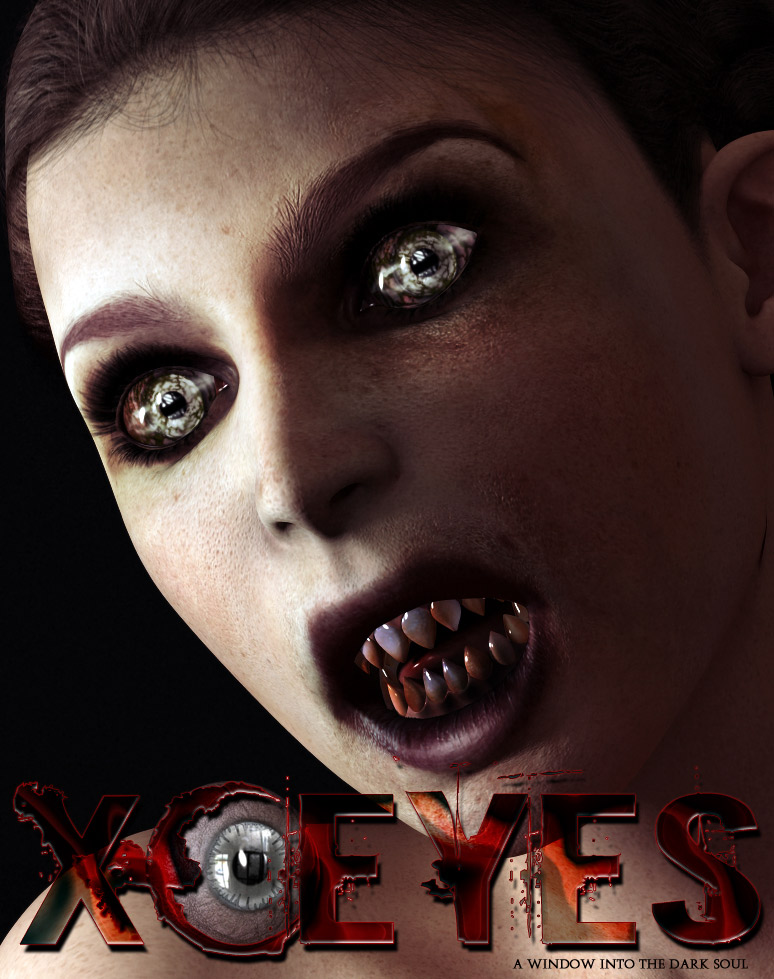 X-Eyes - Windows into the Dark Soul by: RuntimeDNATraveler, 3D Models by Daz 3D