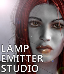 IDL LAMP EMITTER STUDIO by: Colm JacksonRuntimeDNA, 3D Models by Daz 3D