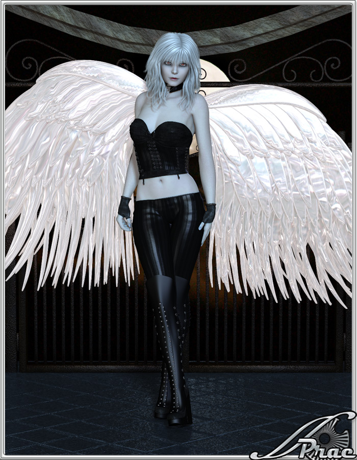 Alichino Wings by: PraeRuntimeDNA, 3D Models by Daz 3D