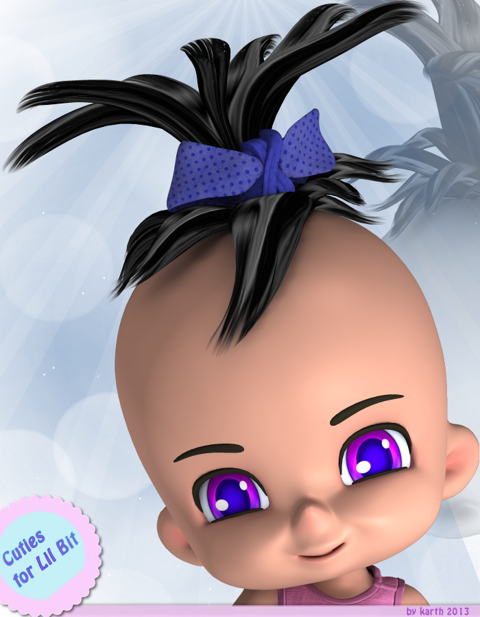 Lil ToonHair by: KarthRuntimeDNA, 3D Models by Daz 3D