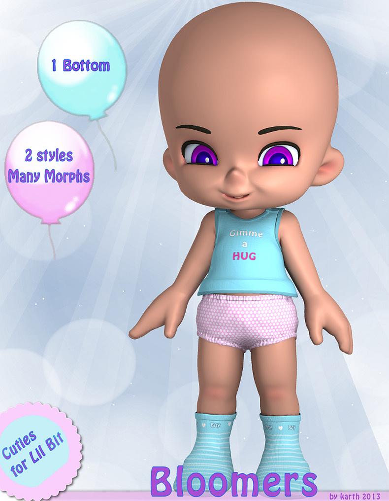 Lil Bloomers Lil Bloomers by: KarthRuntimeDNA, 3D Models by Daz 3D