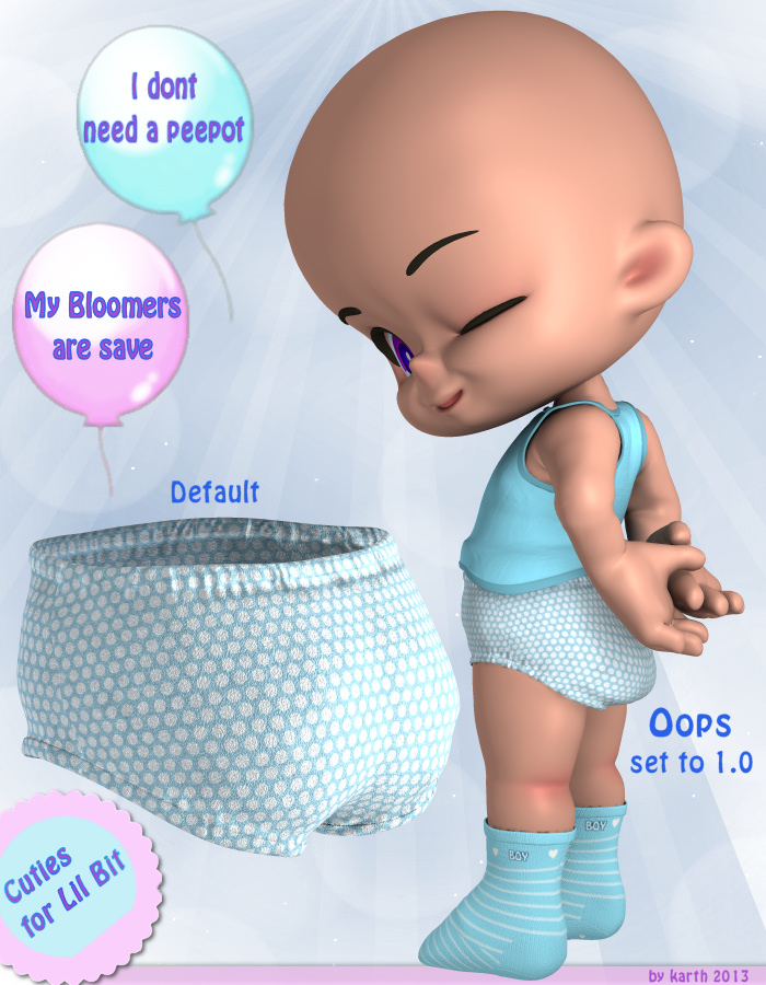 Lil Bloomers by: KarthRuntimeDNA, 3D Models by Daz 3D