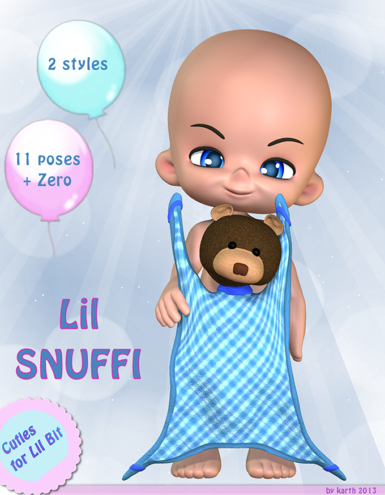 Lil Snuffie by: KarthRuntimeDNA, 3D Models by Daz 3D