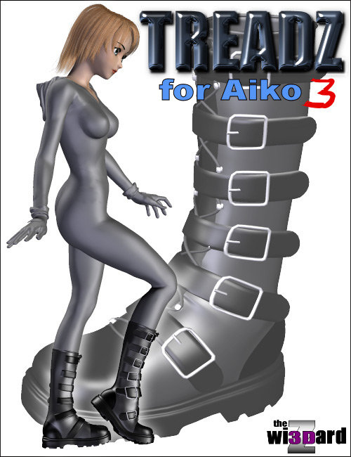 TreadZ for Aiko 3 by: the3dwizard, 3D Models by Daz 3D