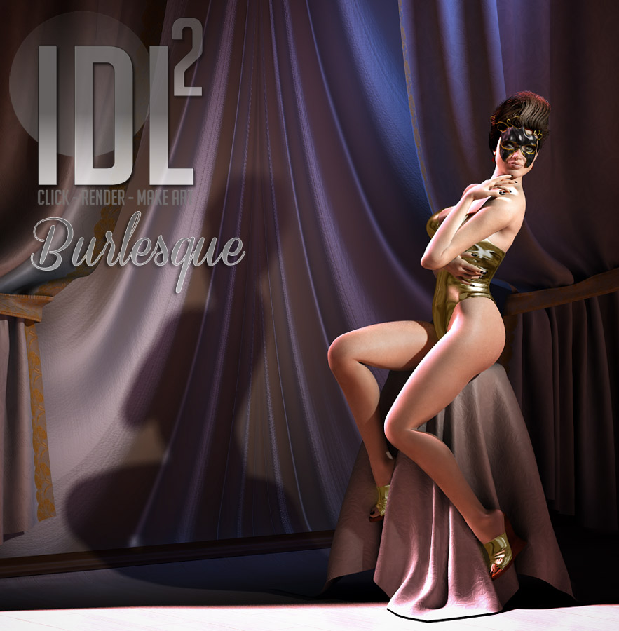 IDL BURLESQUE by: Colm JacksonRuntimeDNA, 3D Models by Daz 3D