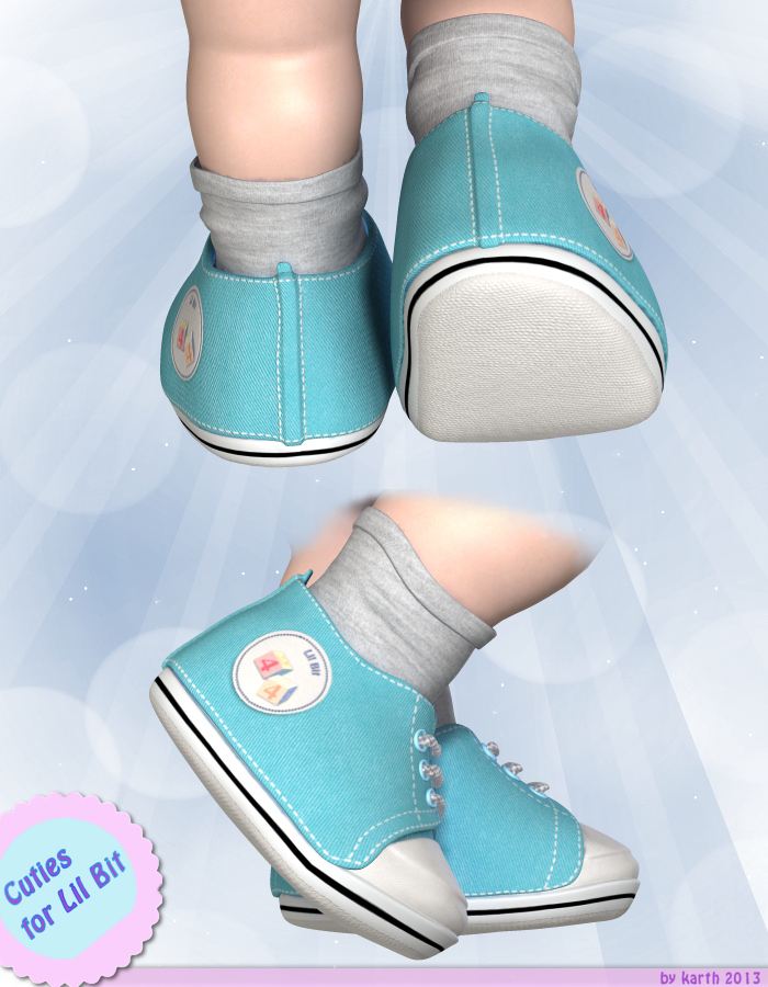 Lil Sneakers by: KarthRuntimeDNA, 3D Models by Daz 3D