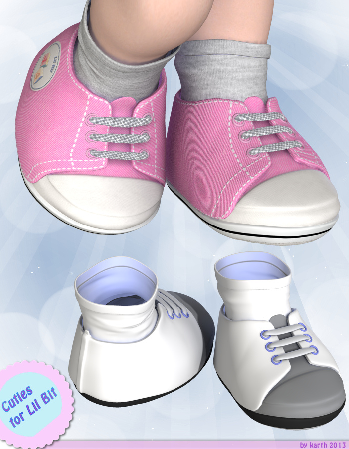 Lil Sneakers by: KarthRuntimeDNA, 3D Models by Daz 3D