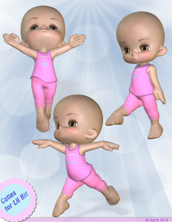 Lil Dancing by: KarthRuntimeDNA, 3D Models by Daz 3D