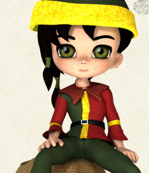 Chip Santa's Helper Chip Santa's Helper by: KarthRuntimeDNA, 3D Models by Daz 3D