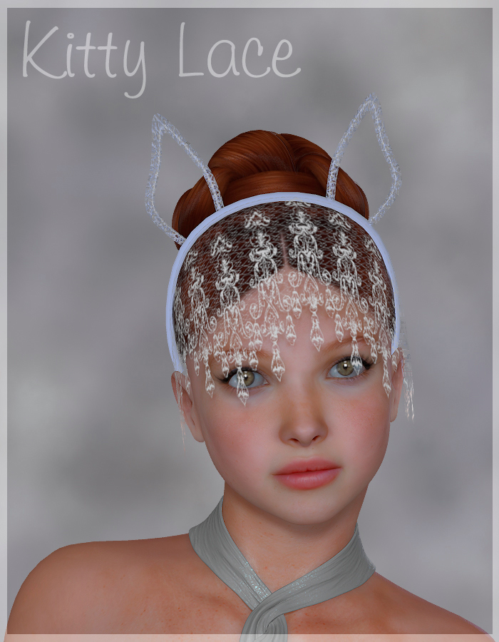Kitty Lace V4 and Dawn by: AmaranthRuntimeDNA, 3D Models by Daz 3D