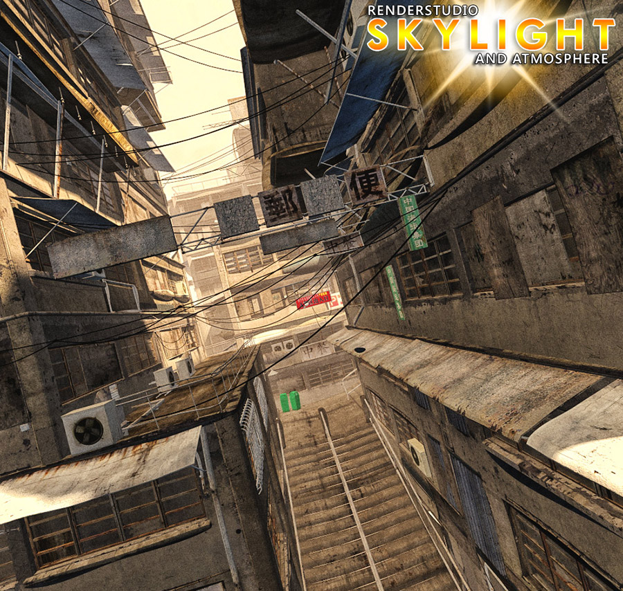 RenderStudio P8-2014 Modular 11 - SkyLight And Atmosphere RenderStudio P8-2014 Modular 11 - SkyLight And Atmosphere by: Colm JacksonRuntimeDNA, 3D Models by Daz 3D