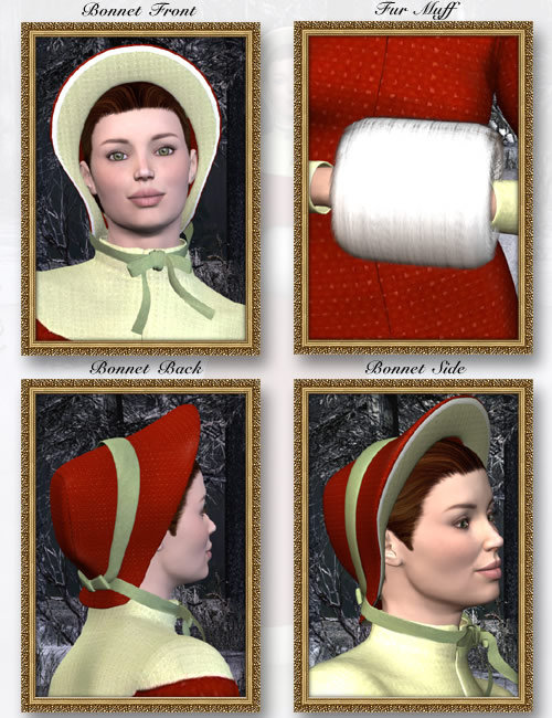 Victorian Coat Pack for Victoria 3.0 by: Lourdes, 3D Models by Daz 3D