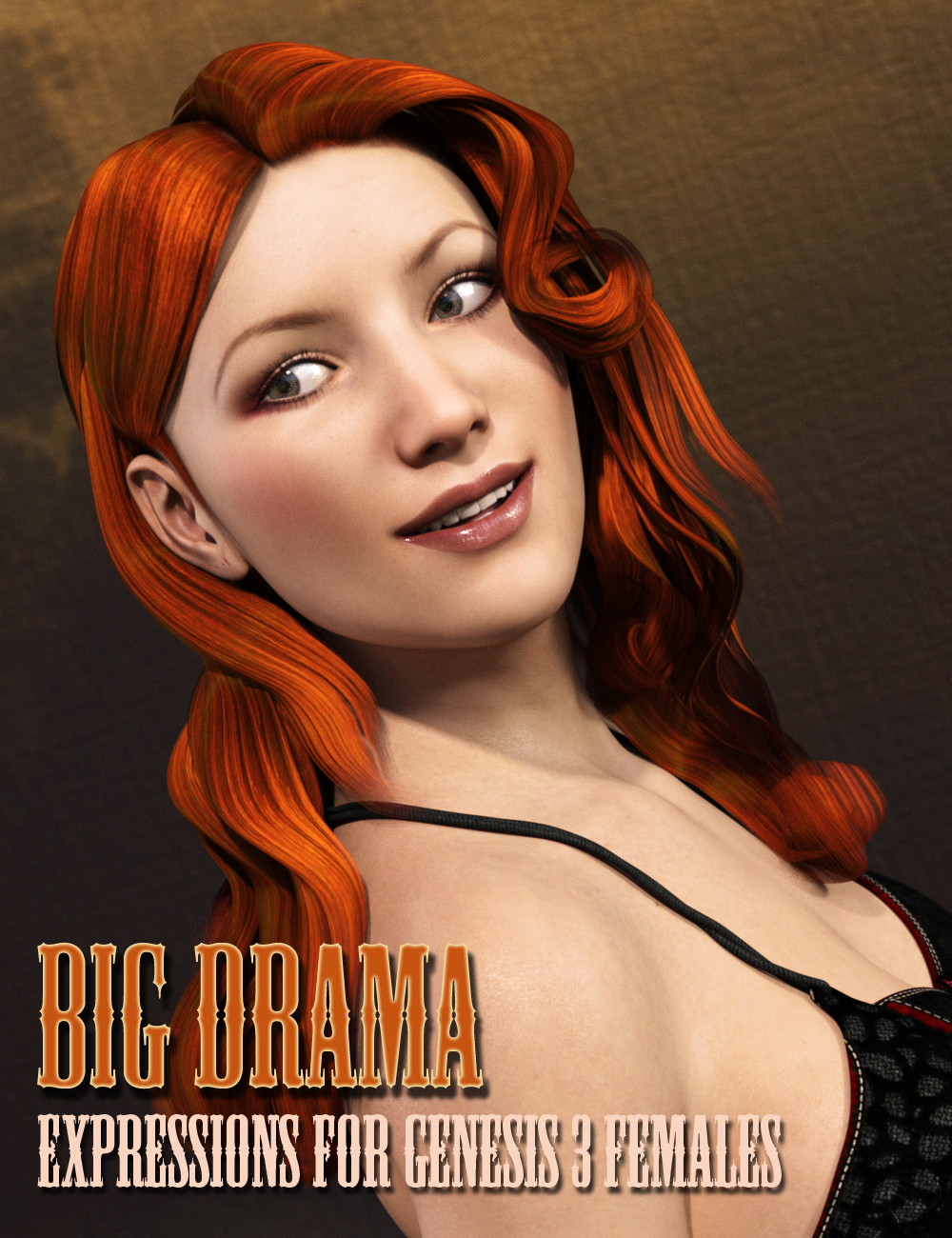 Big Drama Expressions for Genesis 3 Female(s) by: FeralFey, 3D Models by Daz 3D