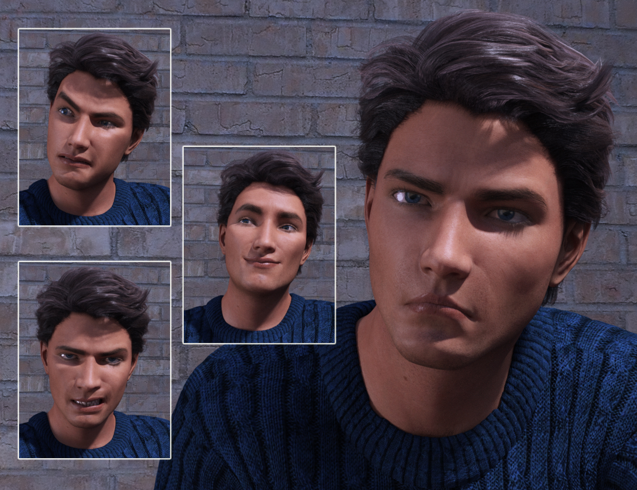 Big Drama Expressions for Genesis 3 Male(s) Big Drama Expressions for Genesis 3 Male(s) by: FeralFey, 3D Models by Daz 3D