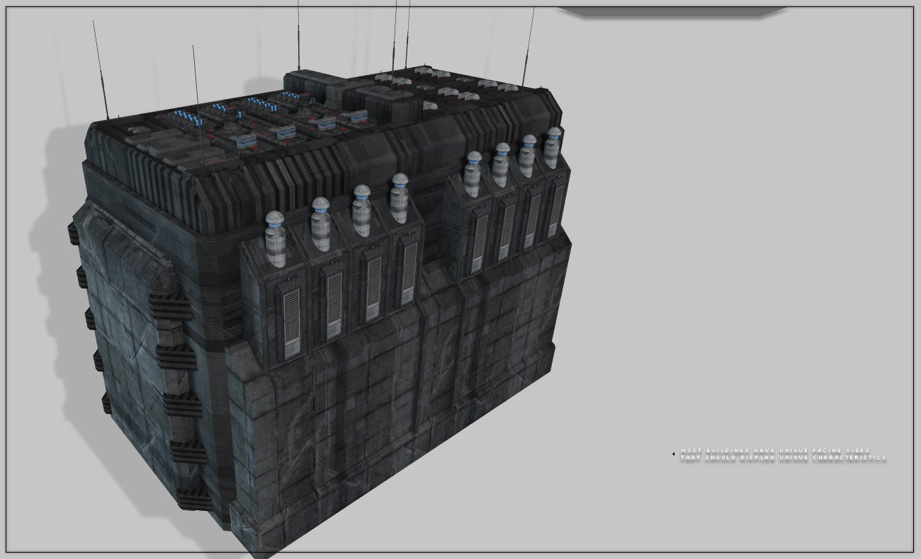 Future Cityscape City Blocks 01 by: inception8, 3D Models by Daz 3D