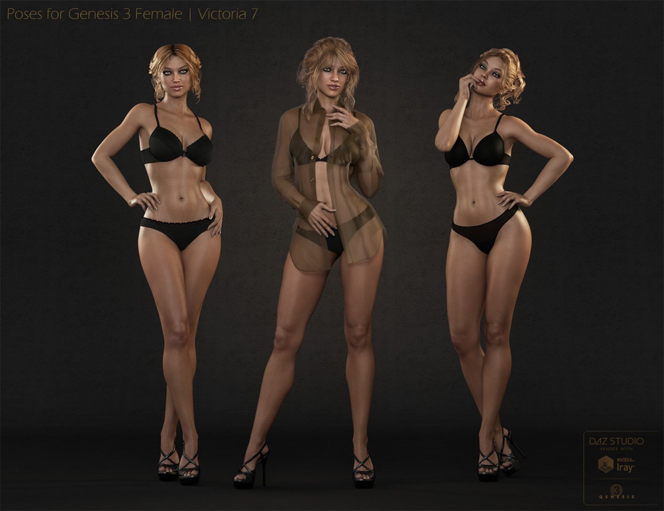 DM's All Woman Poses by: marfornoDanie, 3D Models by Daz 3D