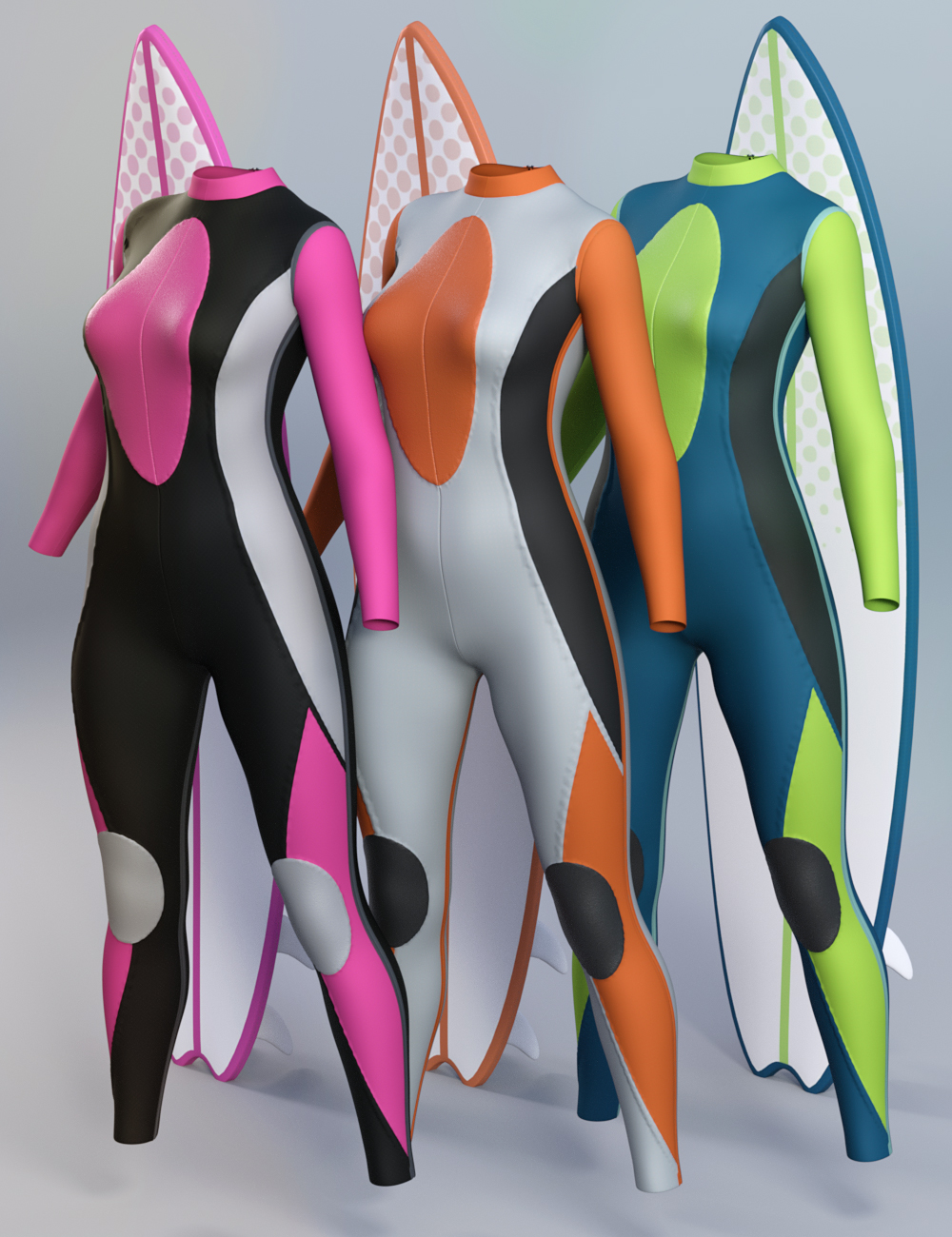 Wave Breakers for Genesis 3 Female(s) by: OziChick, 3D Models by Daz 3D