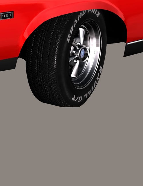 1968 AM Muscle Car by: Alberto Daniel Russo, 3D Models by Daz 3D