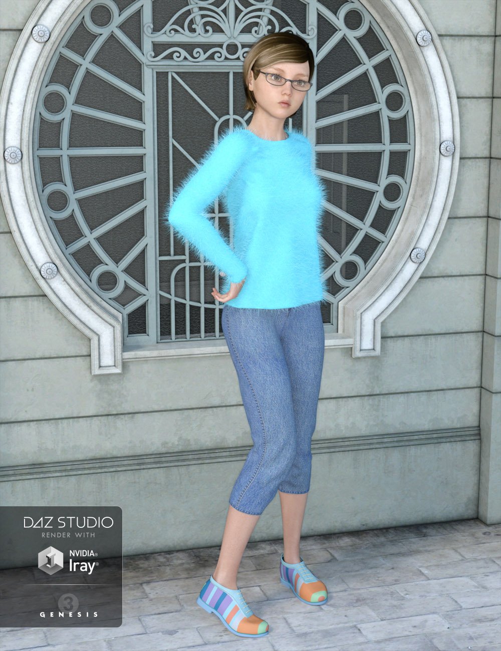 Angora Sweater Outfit for Genesis 3 Female(s) Angora Sweater Outfit for Genesis 3 Female(s) by: Oskarsson, 3D Models by Daz 3D