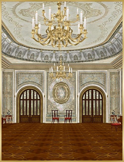 The Ballroom Exp 1 by: , 3D Models by Daz 3D